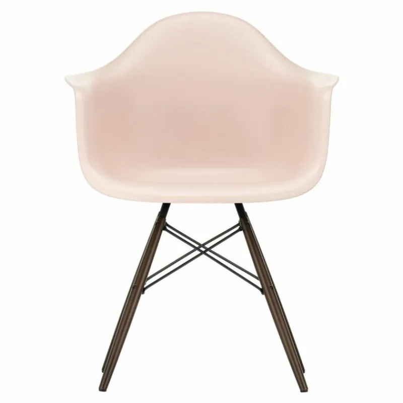 Eames Plastic Chair DAW Esdoorn Donker Eetkamerstoelen