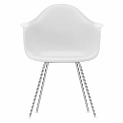 Best Eames Plastic Chair DAX Chroom Onderstel Eetkamerstoelen