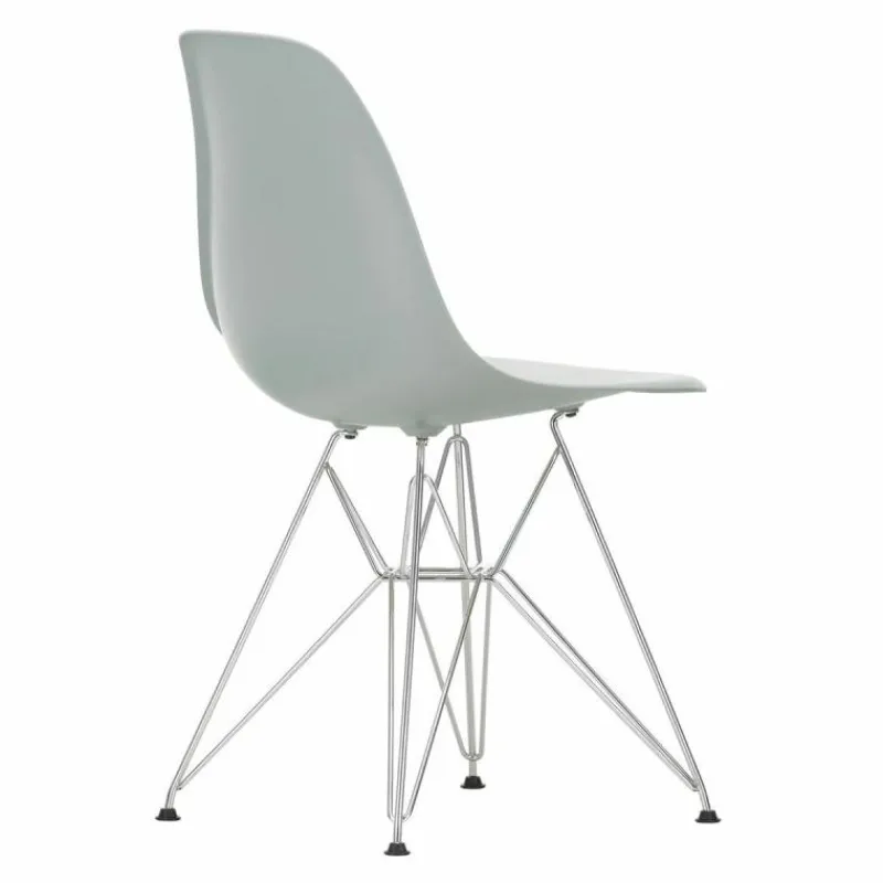 Clearance Eames Plastic Chair DSR Chroom Eetkamerstoelen