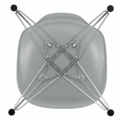 Clearance Eames Plastic Chair DSR Chroom Eetkamerstoelen