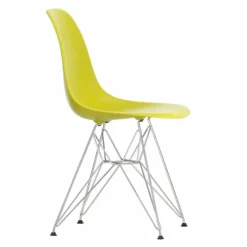 Clearance Eames Plastic Chair DSR Chroom Eetkamerstoelen