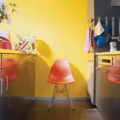 Clearance Eames Plastic Chair DSR Chroom Eetkamerstoelen