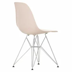 Clearance Eames Plastic Chair DSR Chroom Eetkamerstoelen
