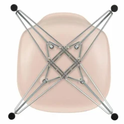 Clearance Eames Plastic Chair DSR Chroom Eetkamerstoelen