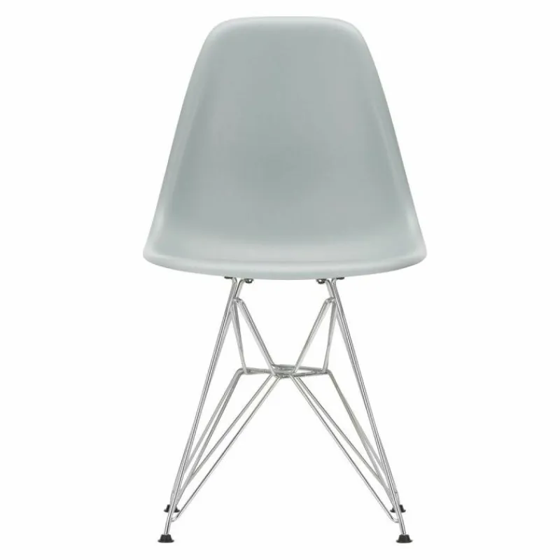 Clearance Eames Plastic Chair DSR Chroom Eetkamerstoelen