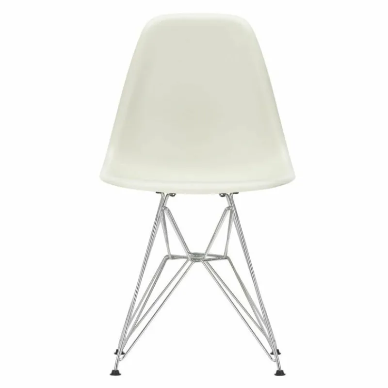 Clearance Eames Plastic Chair DSR Chroom Eetkamerstoelen