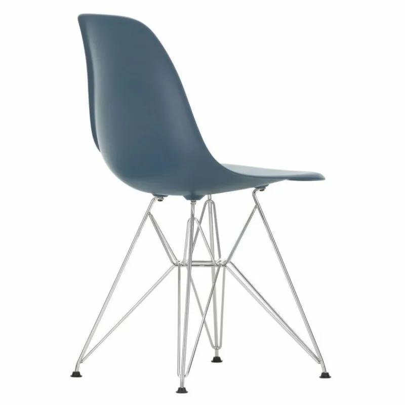 Clearance Eames Plastic Chair DSR Chroom Eetkamerstoelen