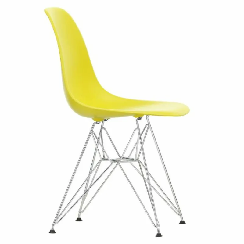 Clearance Eames Plastic Chair DSR Chroom Eetkamerstoelen
