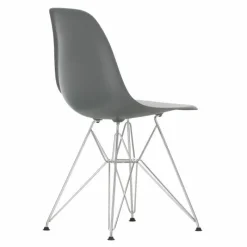 Clearance Eames Plastic Chair DSR Chroom Eetkamerstoelen