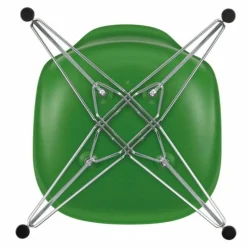 Clearance Eames Plastic Chair DSR Chroom Eetkamerstoelen