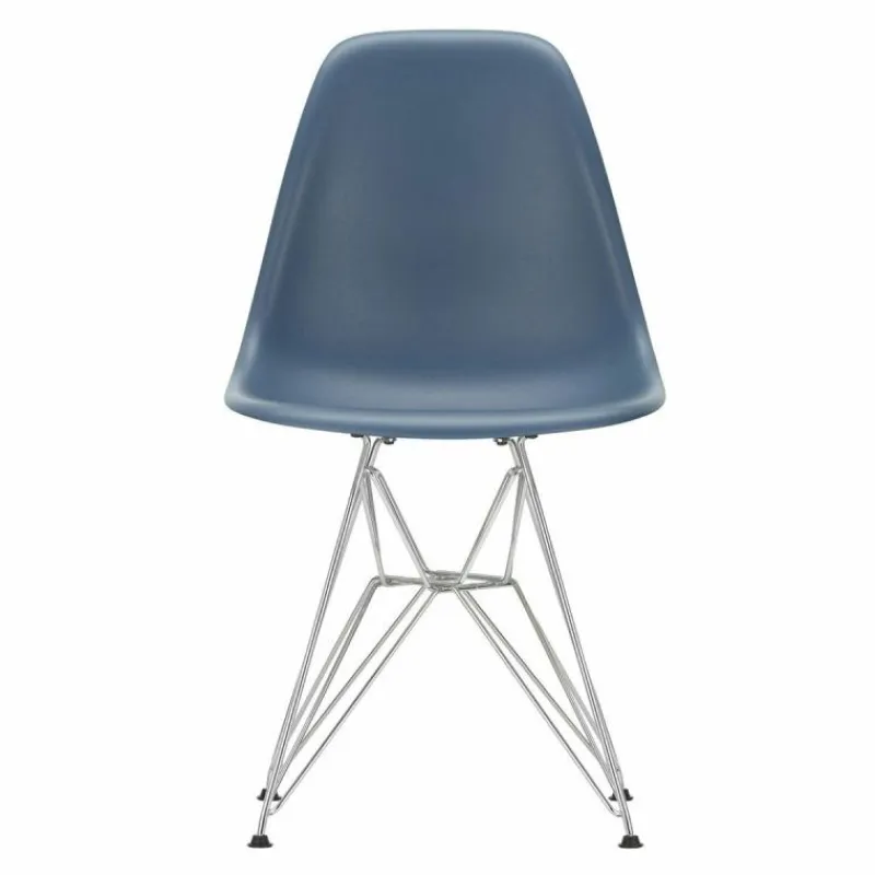 Clearance Eames Plastic Chair DSR Chroom Eetkamerstoelen