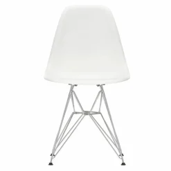 Clearance Eames Plastic Chair DSR Chroom Eetkamerstoelen
