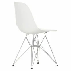Clearance Eames Plastic Chair DSR Chroom Eetkamerstoelen
