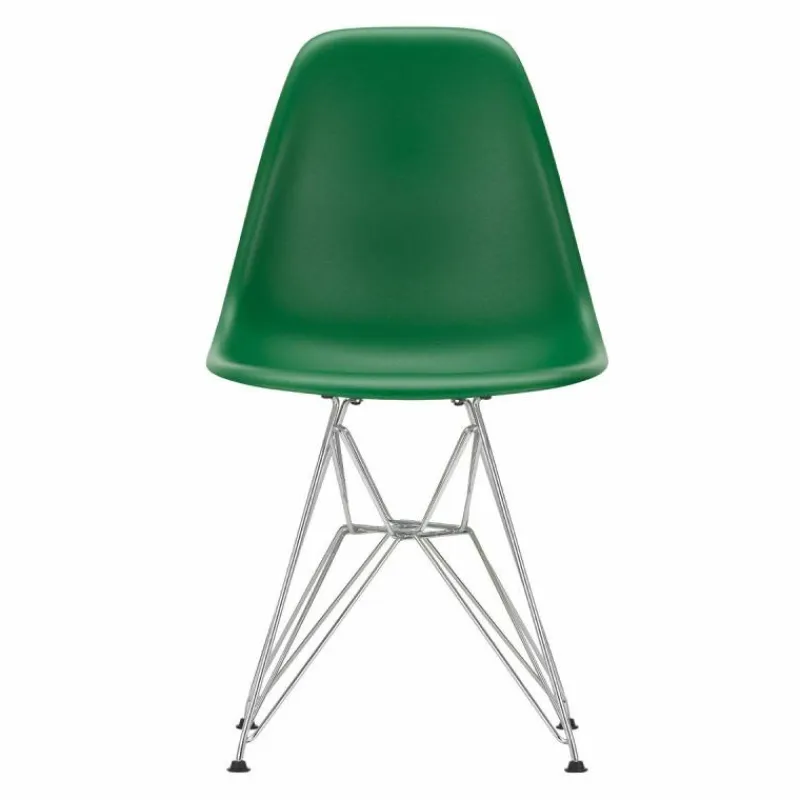 Clearance Eames Plastic Chair DSR Chroom Eetkamerstoelen