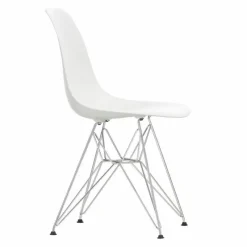 Clearance Eames Plastic Chair DSR Chroom Eetkamerstoelen