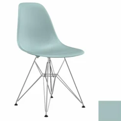 Clearance Eames Plastic Chair DSR Chroom Eetkamerstoelen