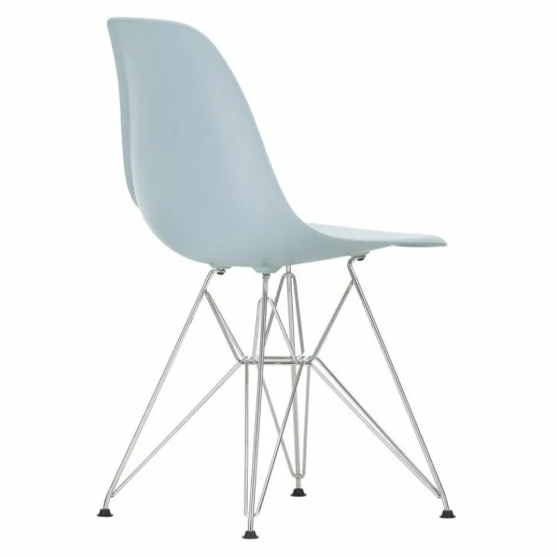 Clearance Eames Plastic Chair DSR Chroom Eetkamerstoelen