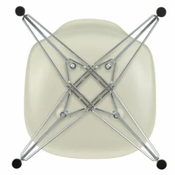 Clearance Eames Plastic Chair DSR Chroom Eetkamerstoelen