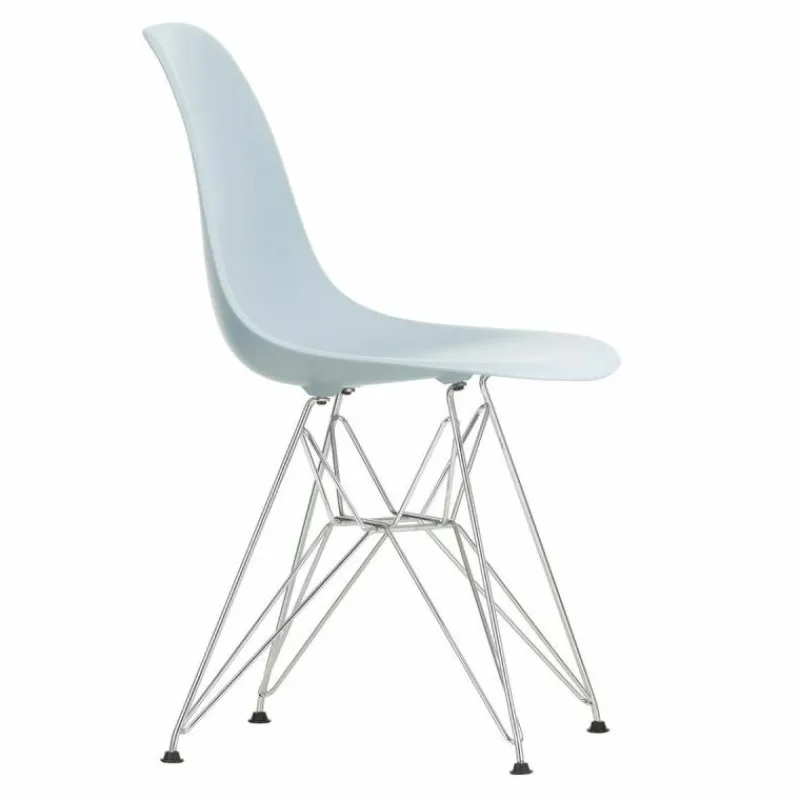 Clearance Eames Plastic Chair DSR Chroom Eetkamerstoelen