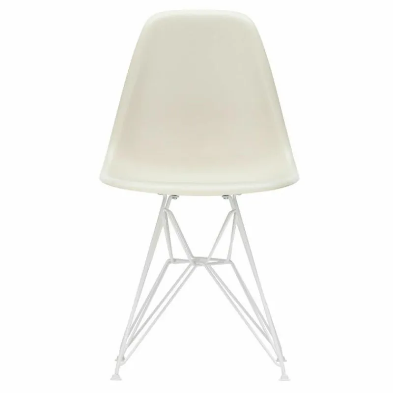 Hot Eames Plastic Chair DSR Wit Eetkamerstoelen