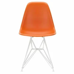 Hot Eames Plastic Chair DSR Wit Eetkamerstoelen