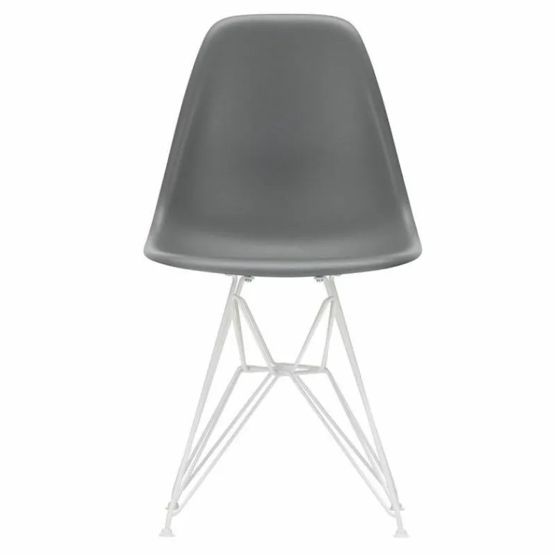 Hot Eames Plastic Chair DSR Wit Eetkamerstoelen
