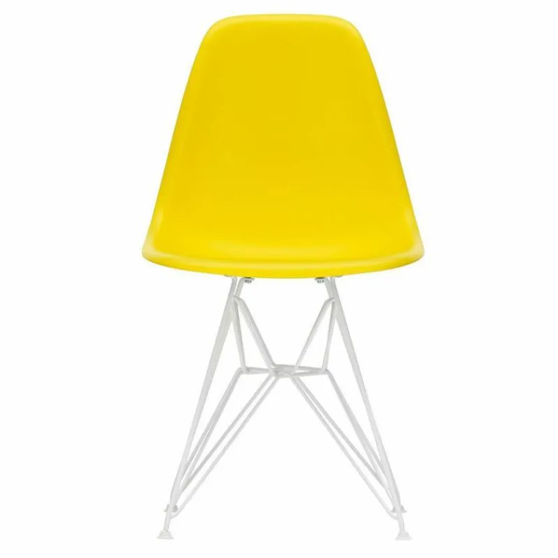 Hot Eames Plastic Chair DSR Wit Eetkamerstoelen