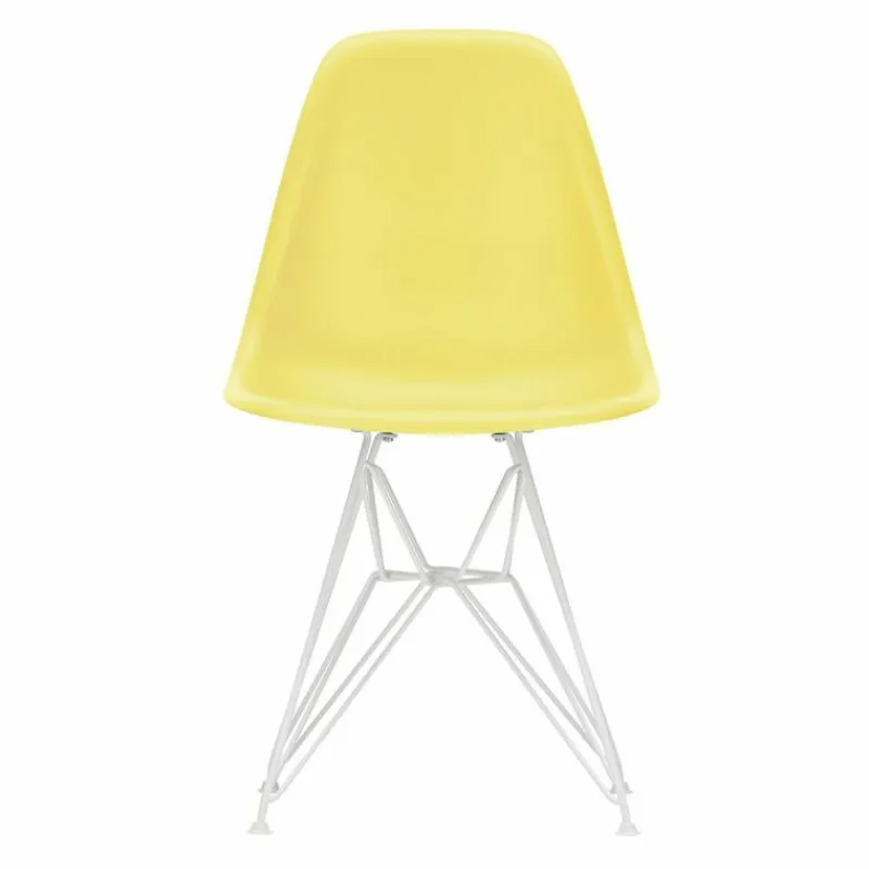 Hot Eames Plastic Chair DSR Wit Eetkamerstoelen