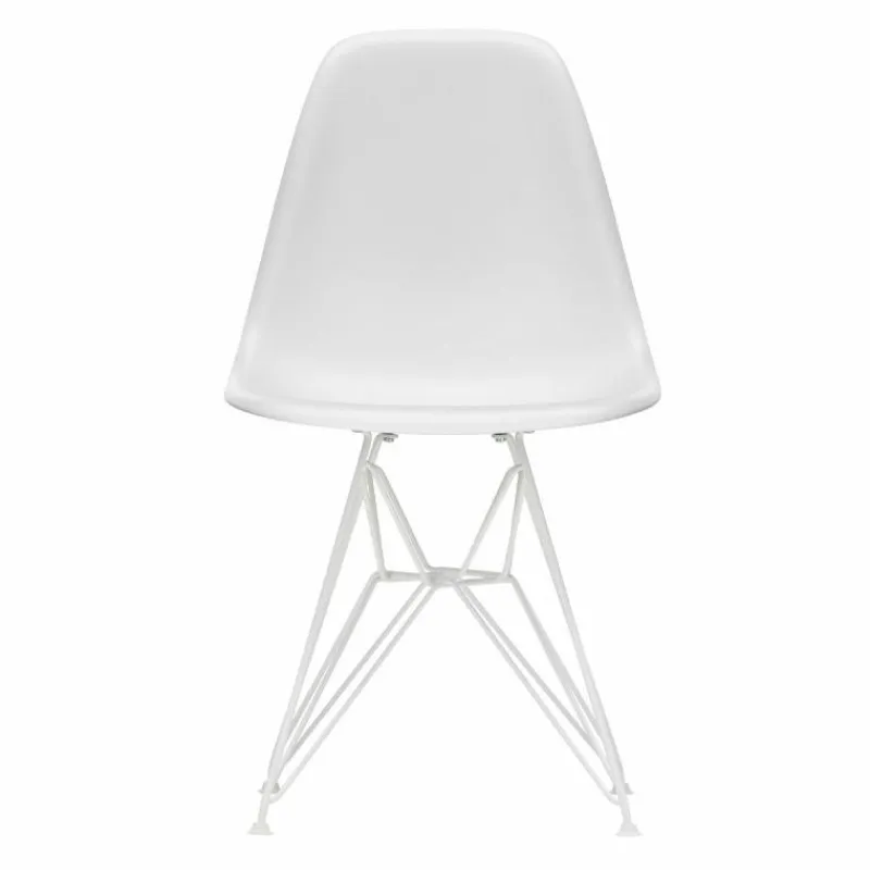 Hot Eames Plastic Chair DSR Wit Eetkamerstoelen