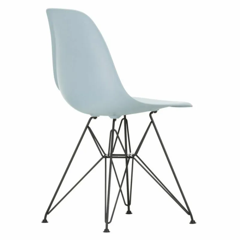 New Eames Plastic Chair DSR Zwart Tuinstoelen|Eetkamerstoelen