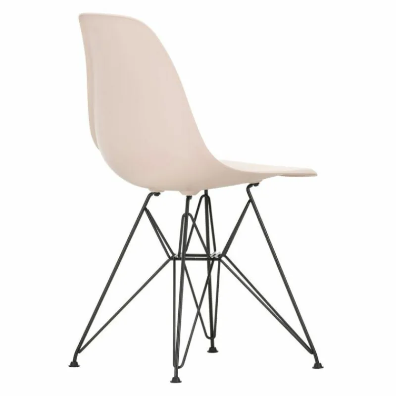 New Eames Plastic Chair DSR Zwart Tuinstoelen|Eetkamerstoelen