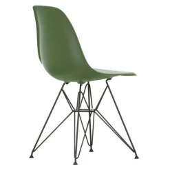 New Eames Plastic Chair DSR Zwart Tuinstoelen|Eetkamerstoelen