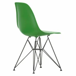 New Eames Plastic Chair DSR Zwart Tuinstoelen|Eetkamerstoelen