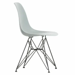 New Eames Plastic Chair DSR Zwart Tuinstoelen|Eetkamerstoelen