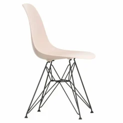 New Eames Plastic Chair DSR Zwart Tuinstoelen|Eetkamerstoelen