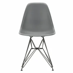 New Eames Plastic Chair DSR Zwart Tuinstoelen|Eetkamerstoelen