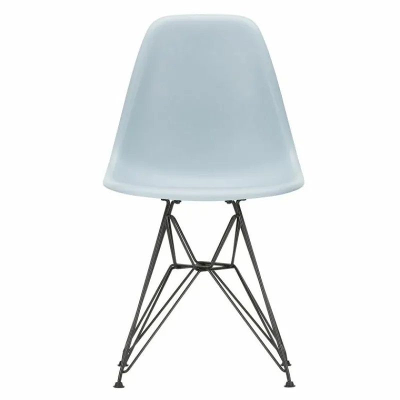 New Eames Plastic Chair DSR Zwart Tuinstoelen|Eetkamerstoelen