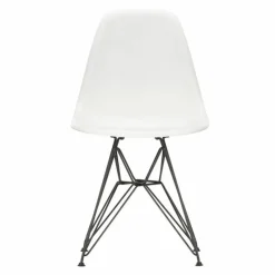 New Eames Plastic Chair DSR Zwart Tuinstoelen|Eetkamerstoelen