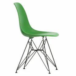 New Eames Plastic Chair DSR Zwart Tuinstoelen|Eetkamerstoelen