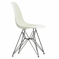 New Eames Plastic Chair DSR Zwart Tuinstoelen|Eetkamerstoelen