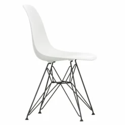 New Eames Plastic Chair DSR Zwart Tuinstoelen|Eetkamerstoelen