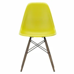 Online Eames Plastic Chair DSW Stoel Esdoorn Donker Eetkamerstoelen