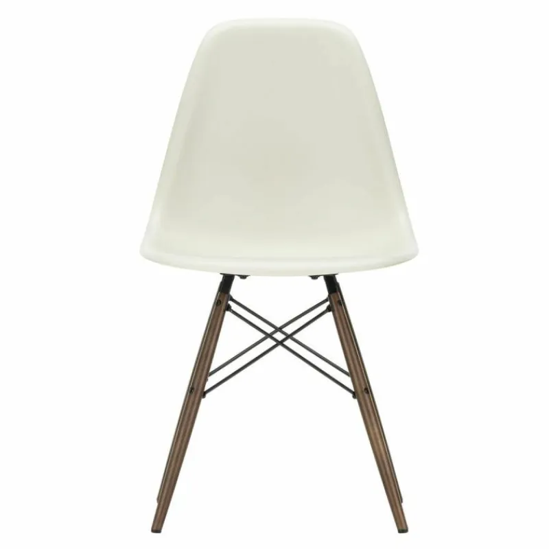 Online Eames Plastic Chair DSW Stoel Esdoorn Donker Eetkamerstoelen