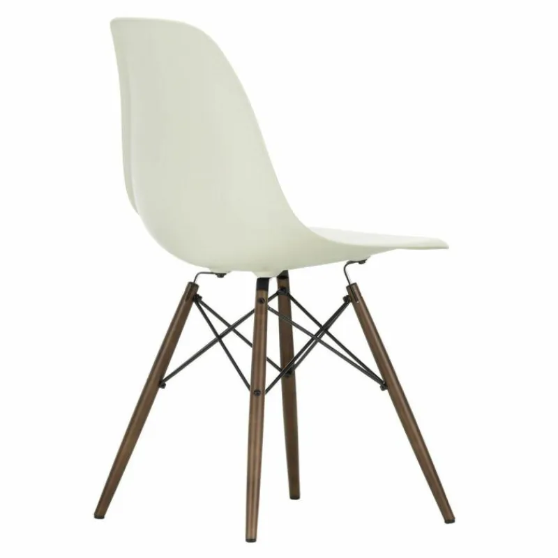 Online Eames Plastic Chair DSW Stoel Esdoorn Donker Eetkamerstoelen