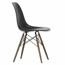 Online Eames Plastic Chair DSW Stoel Esdoorn Donker Eetkamerstoelen
