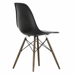 Online Eames Plastic Chair DSW Stoel Esdoorn Donker Eetkamerstoelen