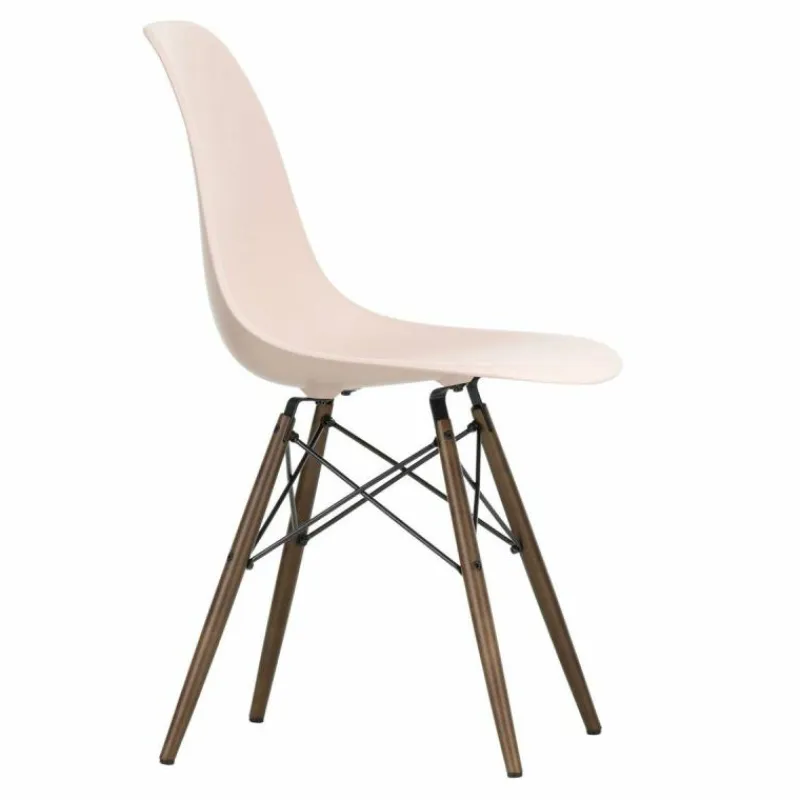 Online Eames Plastic Chair DSW Stoel Esdoorn Donker Eetkamerstoelen