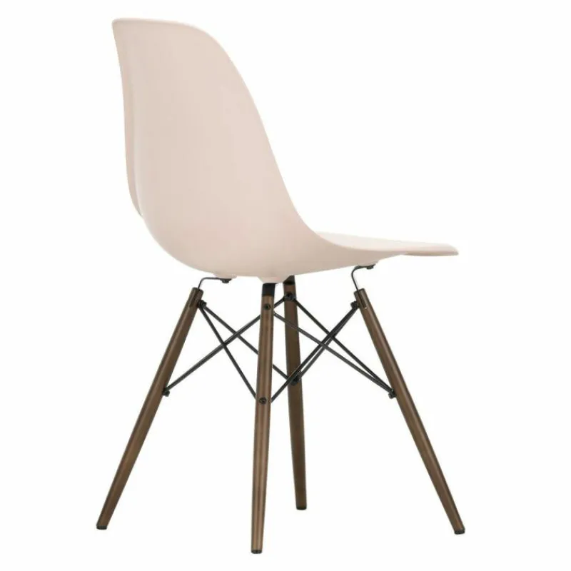 Online Eames Plastic Chair DSW Stoel Esdoorn Donker Eetkamerstoelen