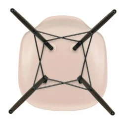 Online Eames Plastic Chair DSW Stoel Esdoorn Donker Eetkamerstoelen