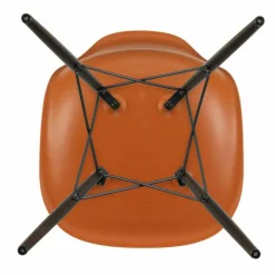 Online Eames Plastic Chair DSW Stoel Esdoorn Donker Eetkamerstoelen